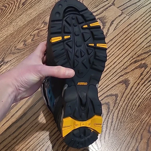 Asolo GTX Women's Gray and Blue Hiking Boots - Picture 6 of 9